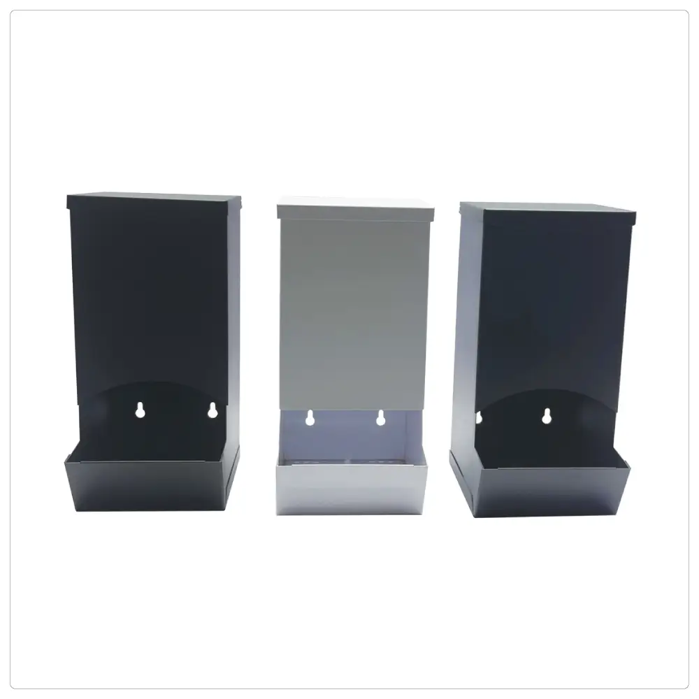 Metal Condom Dispensers Single Square Design