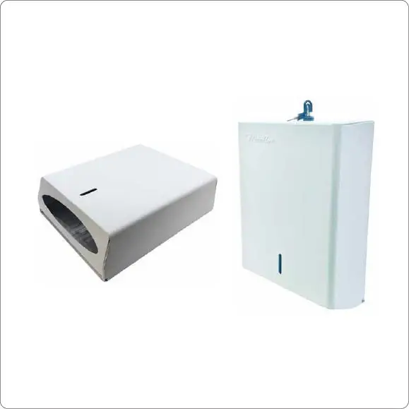 Metal Multifold Hand Pull Paper Dispenser