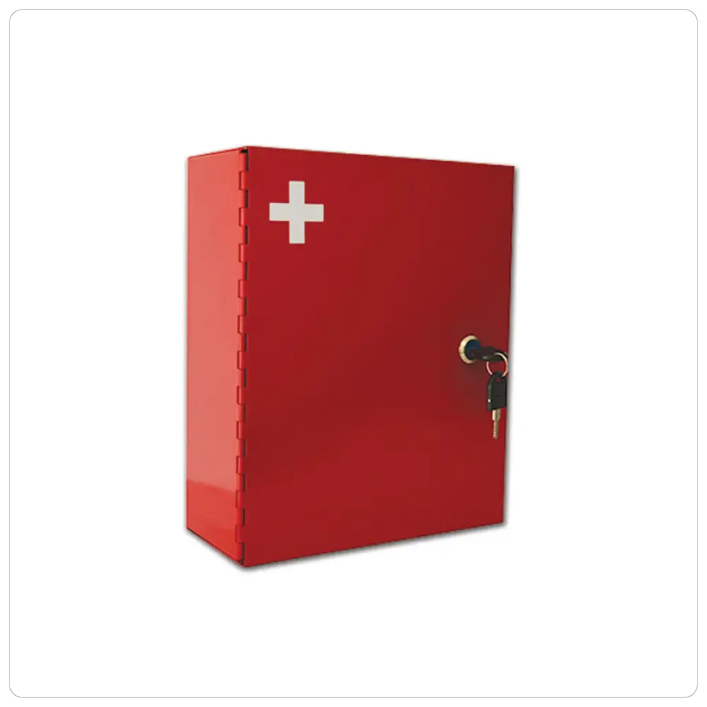 Metal Wall Mountable Safety Cabinet Medium